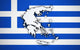 Greece Map Greek Flag Wall Decal