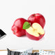 Red Apples Closeup Wall Decal