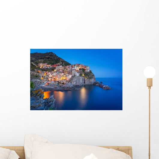 Manarola Town Coast Ligurian Wall Decal