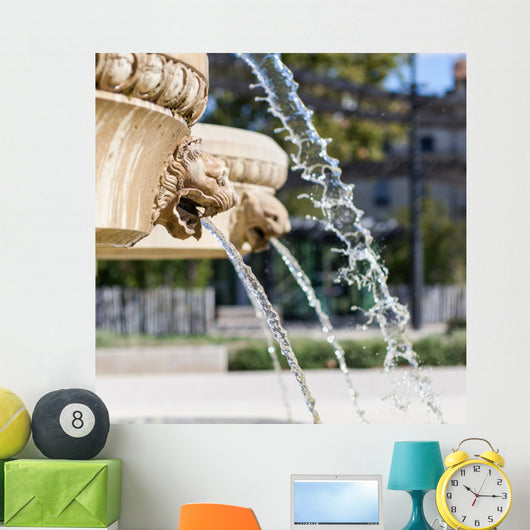 Fontaine Nimes Wall Decal