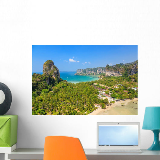 Krabi province, Thailand. Wall Mural