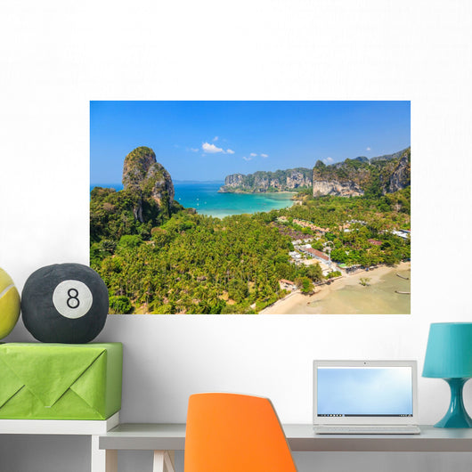 Krabi province, Thailand. Wall Mural