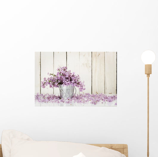 Lilac Flowers Wall Decal