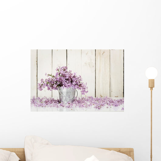 Lilac Flowers Wall Decal