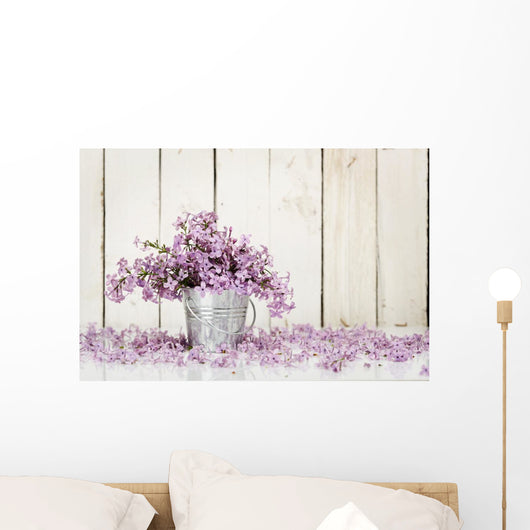 Lilac Flowers Wall Decal
