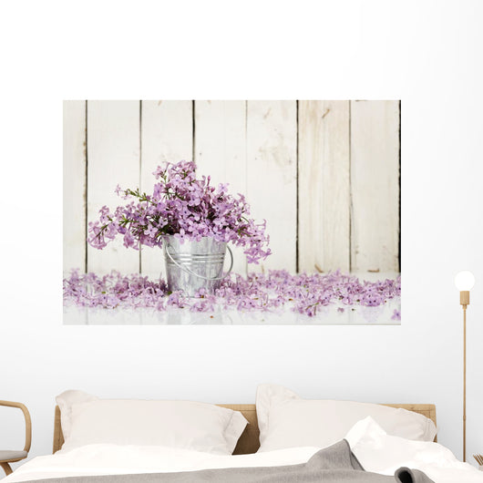 Lilac Flowers Wall Decal