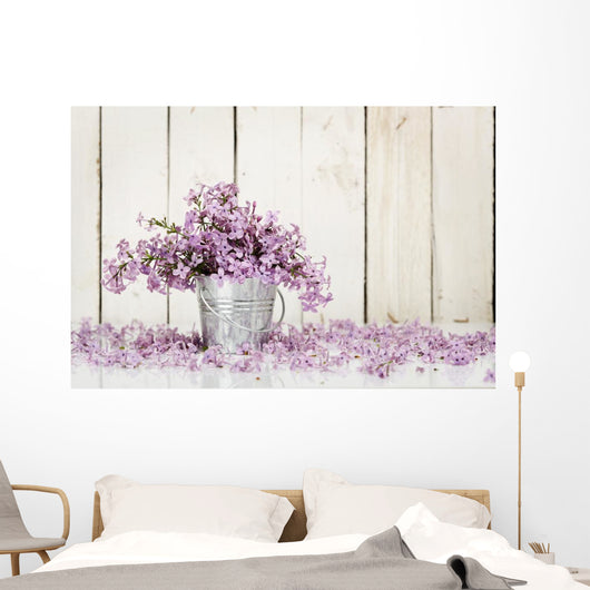 Lilac Flowers Wall Decal