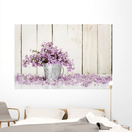 Lilac Flowers Wall Decal
