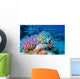 Finger Coral Tropical Underwater Wall Decal