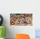 Colorful Houses Bosa Town Wall Decal