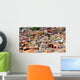 Colorful Houses Bosa Town Wall Decal