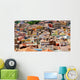 Colorful Houses Bosa Town Wall Decal