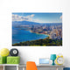 Spectacular view of Honolulu city, Oahu Wall Mural