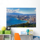 Spectacular view of Honolulu city, Oahu Wall Mural