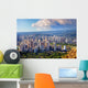 Spectacular view of Honolulu city, Oahu Wall Mural