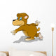 Running Bear Wall Decal