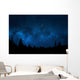 Night Sky with Trees Wall Decal