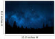 Night Sky with Trees Wall Decal