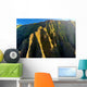Aerial view of spectacular Na Pali coast, Kauai Wall Mural