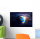 Planet Earth in outer space Wall Mural
