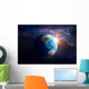 Planet Earth in outer space Wall Mural