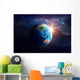 Planet Earth in outer space Wall Mural