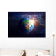 Planet Earth in outer space Wall Decal