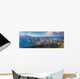 Spectacular view of Honolulu city, Oahu Wall Mural