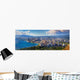Spectacular view of Honolulu city, Oahu Wall Mural