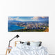 Spectacular view of Honolulu city, Oahu Wall Mural