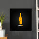 Beer Bottle Open Concept Wall Decal