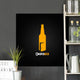 Beer Bottle Open Concept Wall Decal