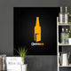 Beer Bottle Open Concept Wall Decal