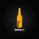 Beer Bottle Open Concept Wall Decal