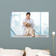 Clinic Cute White Small Wall Decal