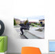 Fountain Form Figure Zilant Wall Decal