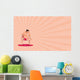 Business Card Japanese Sumo Wall Decal