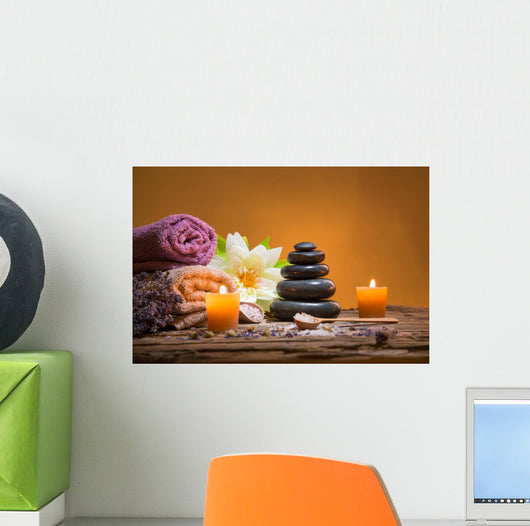 Spa still-life. Wall Mural
