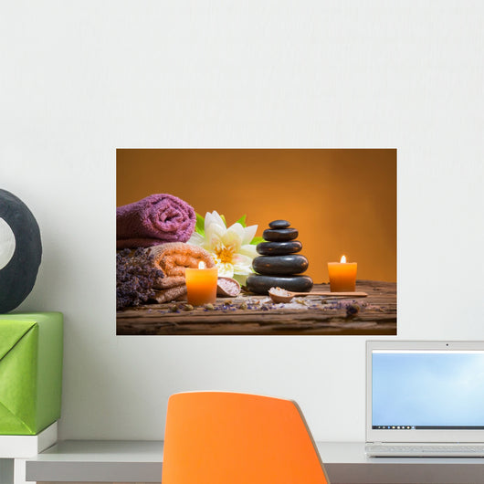 Spa still-life. Wall Mural