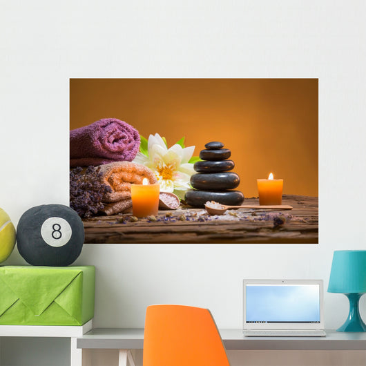 Spa still-life. Wall Mural