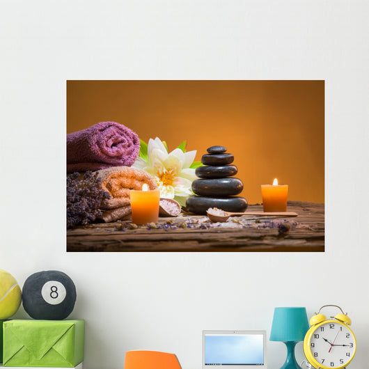 Spa still-life. Wall Mural