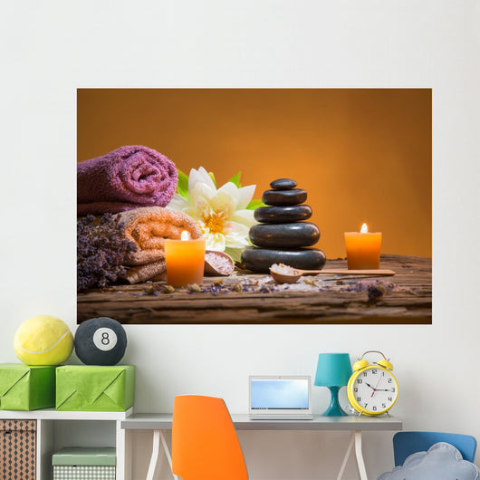 Spa still-life. Wall Mural