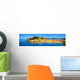Liguria Italy Silence Bay Wall Decal Panoramic Wall Decal