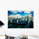 Venice Gondolas Wall Decal