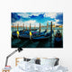 Venice Gondolas Wall Decal