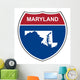 Maryland Interstate Highway Shield Wall Decal