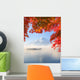 Autumn Season and Mountain Wall Decal