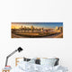Baltimore Skyline Sunset Wall Decal Panoramic Wall Decal