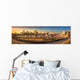 Baltimore Skyline Sunset Wall Decal Panoramic Wall Decal