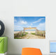 Image Wooden Gate Beach Wall Decal